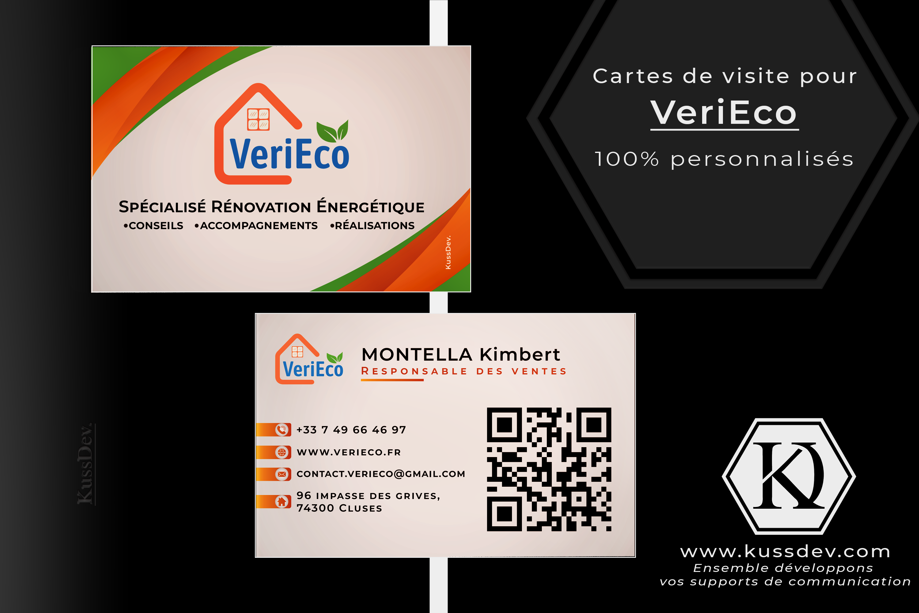 VeriEco – Cartes de visite