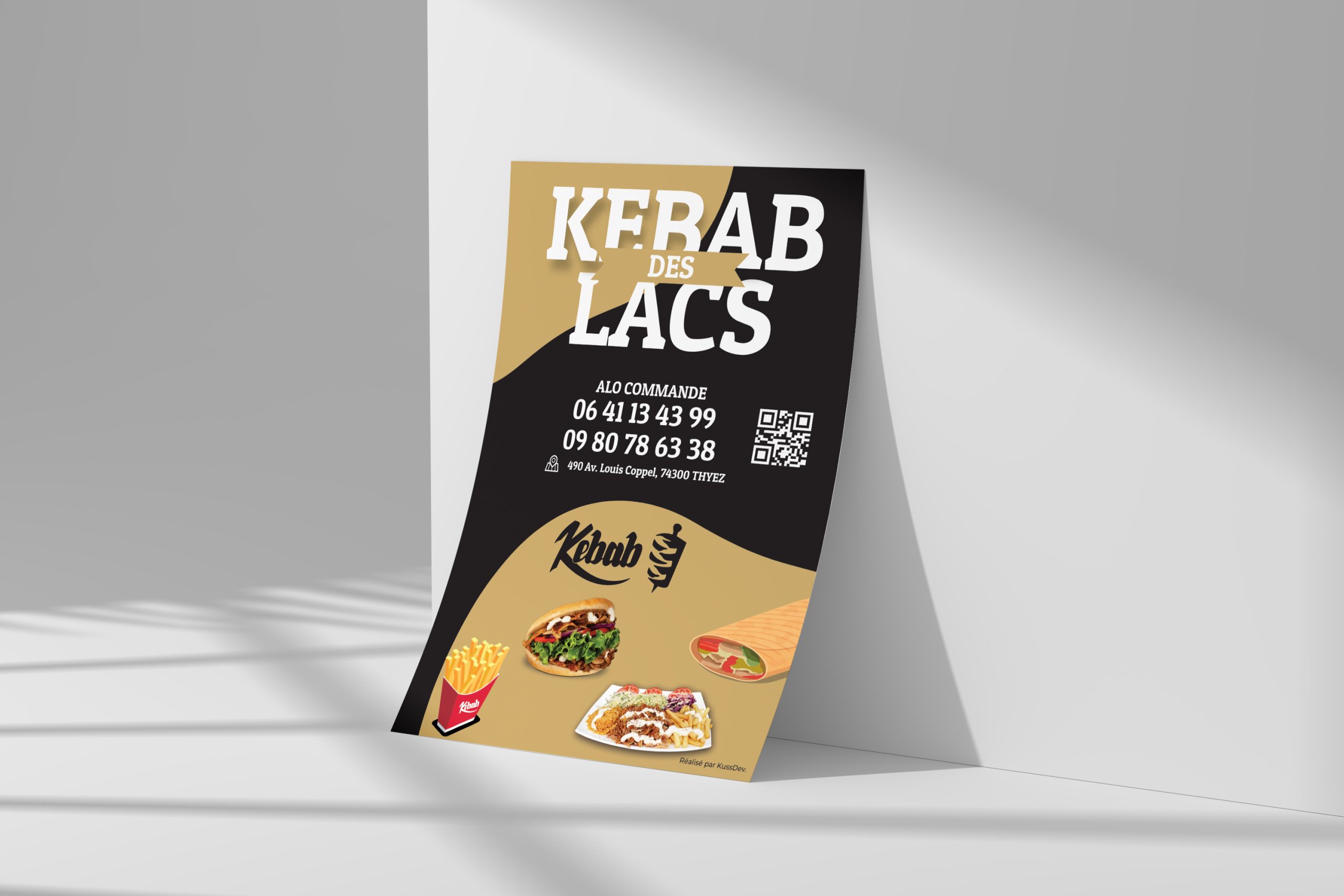 Kebab Des Lacs – Flyers